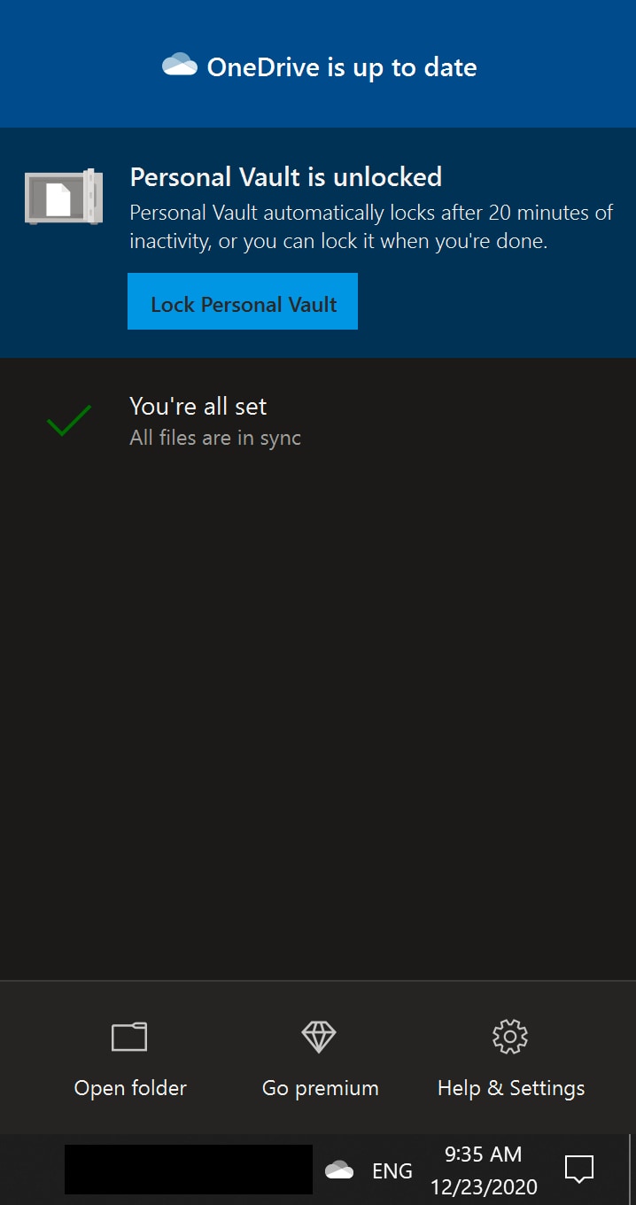 One Drive Lock Vault